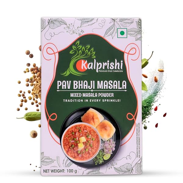 Kalprishi Premium Pav Bhaji Masala 100g | Mumbai Pav Bhaji Spice Mix