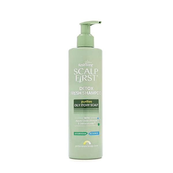 Kesh King Detox Fresh Apple Cider Vinegar Shampoo