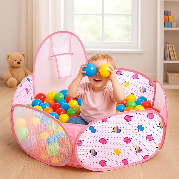 Kidsmate Foldable Hexa Ball Pool for Kids