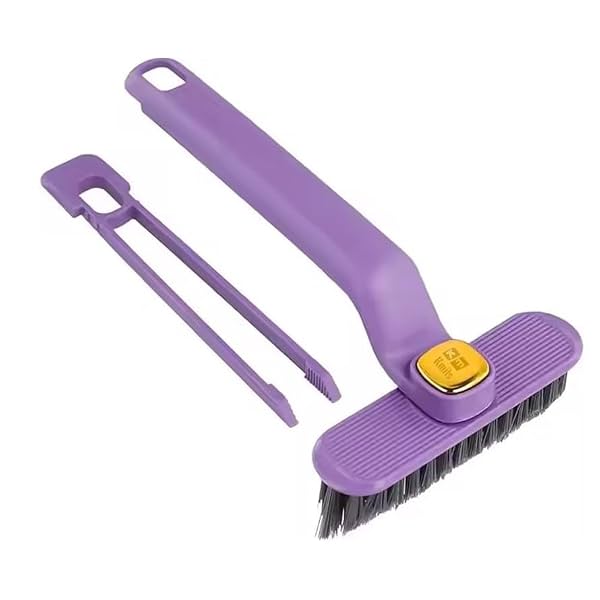 Kmils Multi-Function Bathroom Plastic Cleaning Brush,Tiles Cleaning Brush,Hard