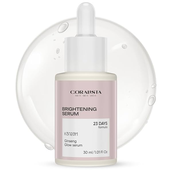 Korean Glow Serum with Ginseng,Vitamin C & Hyaluronic Acid – 30ml