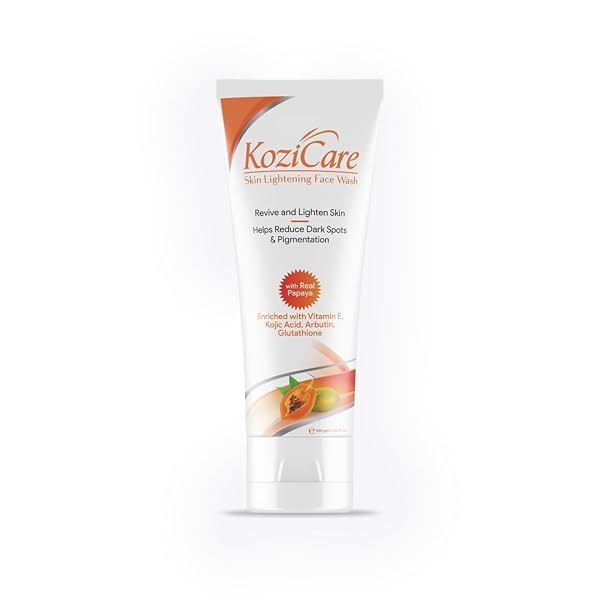 Kozicare Papaya Face Wash with Kojic Acid and Glutathione 100ml