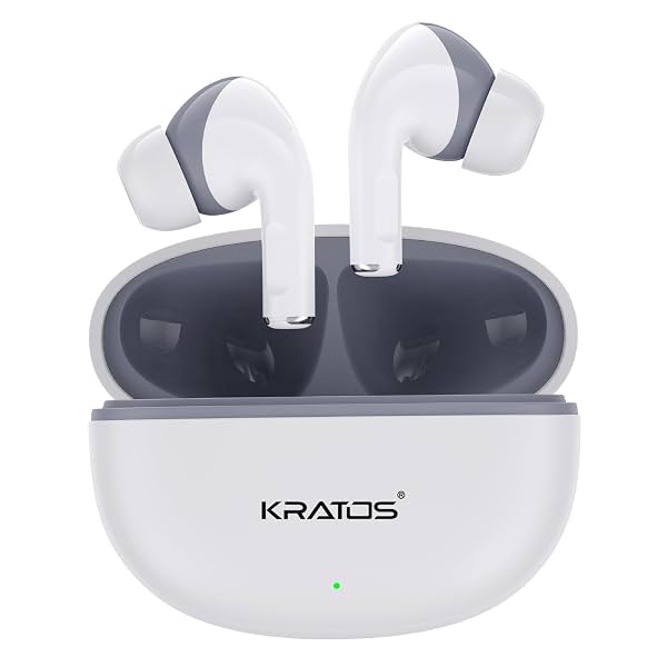Kratos Pop Wireless Ear Buds with 50H Playtime
