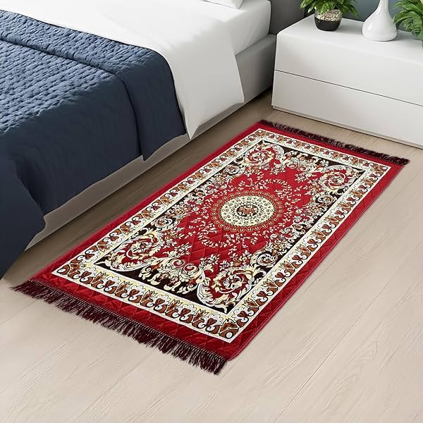 Kuber Industries 4 x2 Feet Superfine Velvet Carpet|Rug|Living Room|Bedroom|Hall