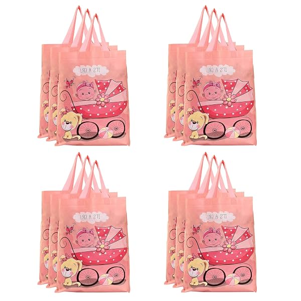 Kuber Industries (Pack of 12) Shopping Handbag | Foldable Shopping Bag