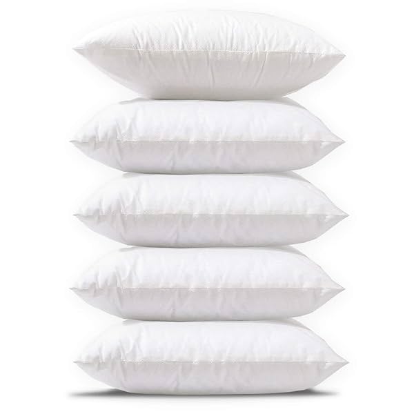 Kuber Industries (Set of 5) Premium Soft & Fluffy Sofa Pillow Cushions 16 inch x