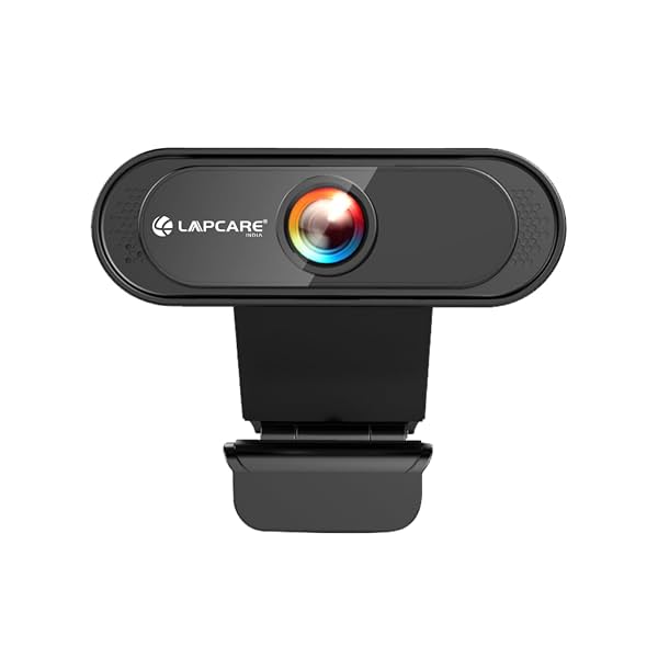 LAPCARE Lapcam HD 720P Webcam with Microphone