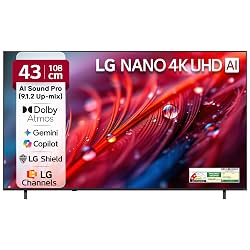 LG 108 cms (43 inches) NU87 AI Series Nano 4K Ultra HD
