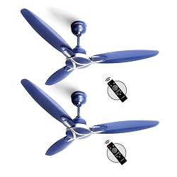 LONGWAY Zephyr 1200 mm BLDC Ceiling Fan with Remote Control Pack of 2