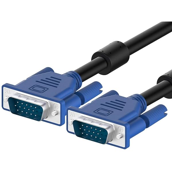 LS LAPSTER Quality Assured Male to Male VGA Cable 1.5 Meter
