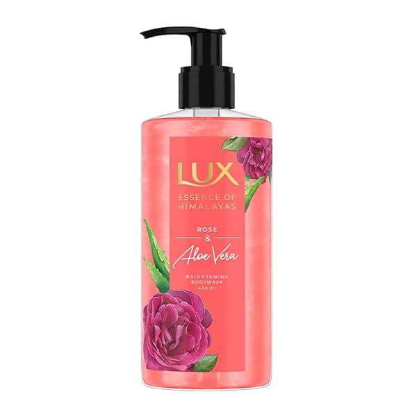 LUX Rose & Aloe Vera, Body Wash, 400ml