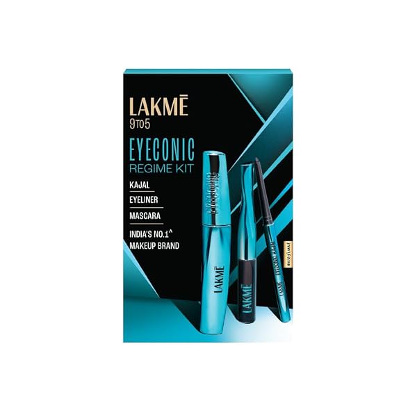 Lakme Eyeconic Kajal Eyeliner Mascara Pack of 3