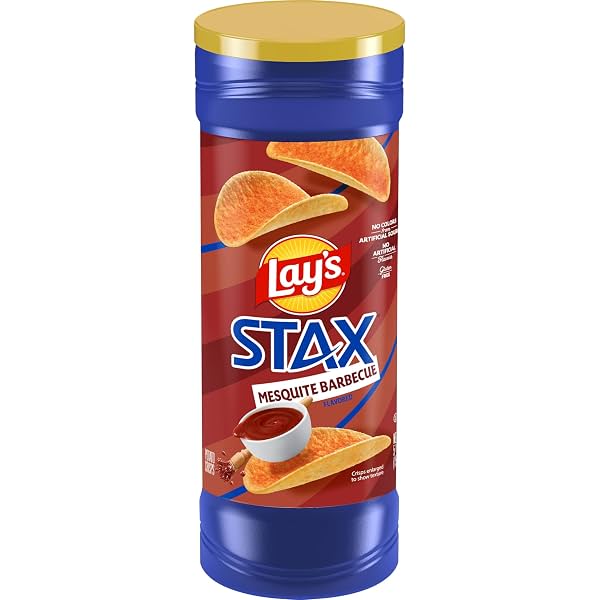 Lay's Stax Mesquite Barbecue, 155.9 Grams