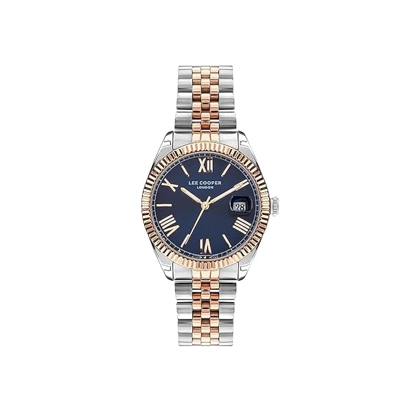 Lee Cooper Analog Blue Round Dial Men's Watch - LC07449.590