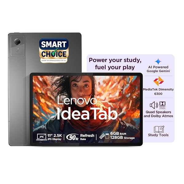Lenovo Idea Tab (Smartchoice) | WiFi Only |11" 2.5K IPS Display |6GB RAM + 128GB