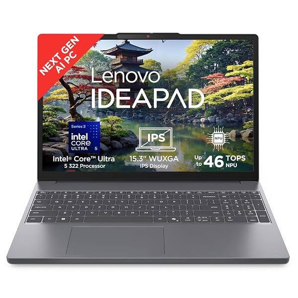 Lenovo IdeaPad Slim 3 Core Ultra 5 322 AI PC, 16GB/512GB SSD