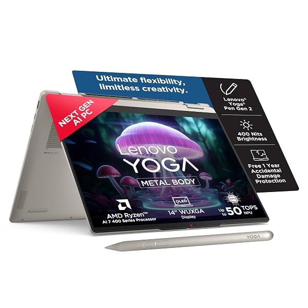 Lenovo Yoga 7 2-in-1 AMD Ryzen 7 AI 7 445