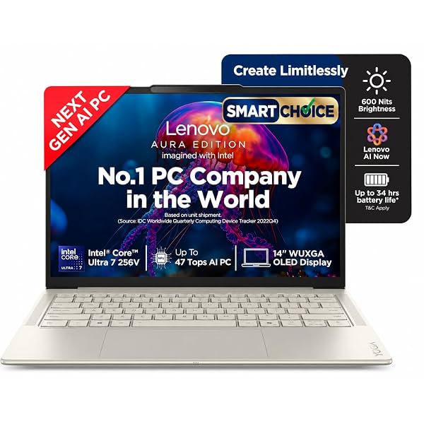 Lenovo Yoga Slim 7 Aura Edition Core Ultra 7 Laptop