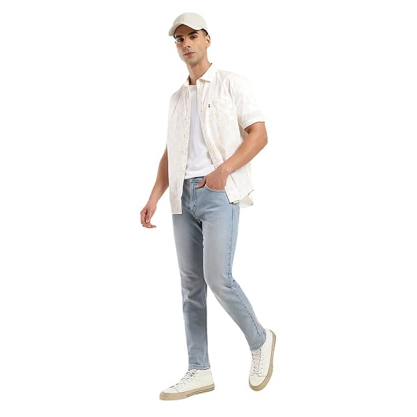 Levi's Men's Slim Fit Mid Rise 512 Tappered Fit Jeans