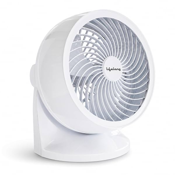 Lifelong 180mm 2-in-1 Table & Wall Fan