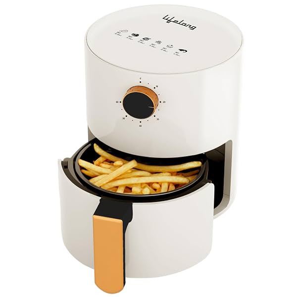 Lifelong Air Fryer for Home - 800W Small Airfryer Machine to Fry