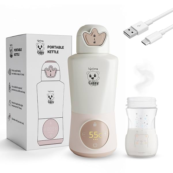 Lifelong Rechargeable Portable Electric Kettle 450ml