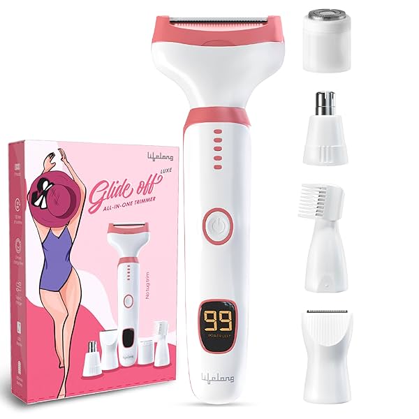 Lifelong Trimmer for Woman Eyebrow, Face Hair Remover |