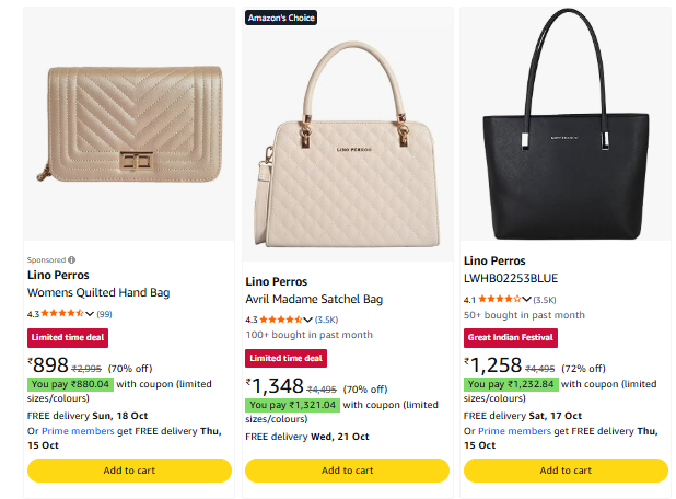 Lino Perros at minimum 70% Discount