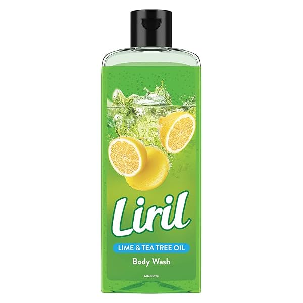 Liril Lemon and Tea Tree Oil Body Wash with Long Lasting Fragrance || Glycerine || Paraben Free || Extra Foam || 250 ml