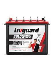 Livguard 3 Year Warranty Tubular Inverter Battery (150 Ah, BW15036TT)
