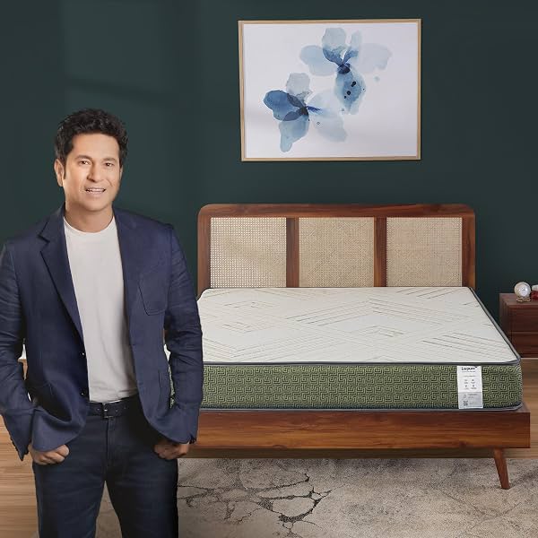 Livpure Smart Regal Orthopaedic Plush Mattress with Swirl Gel Foam & Latex | 5 Zone HR Foam & COMFORTSCIENCE Tech with 1