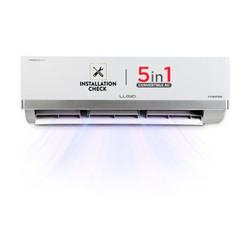 Lloyd 2025 Model 1.5 Ton 3 Star Split Inverter AC (GLS18I3FOSBW, White)