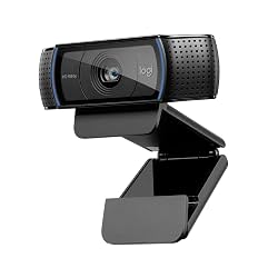 Logitech C920 HD Pro Webcam 1080p Full HD Streaming Camera for Widescreen