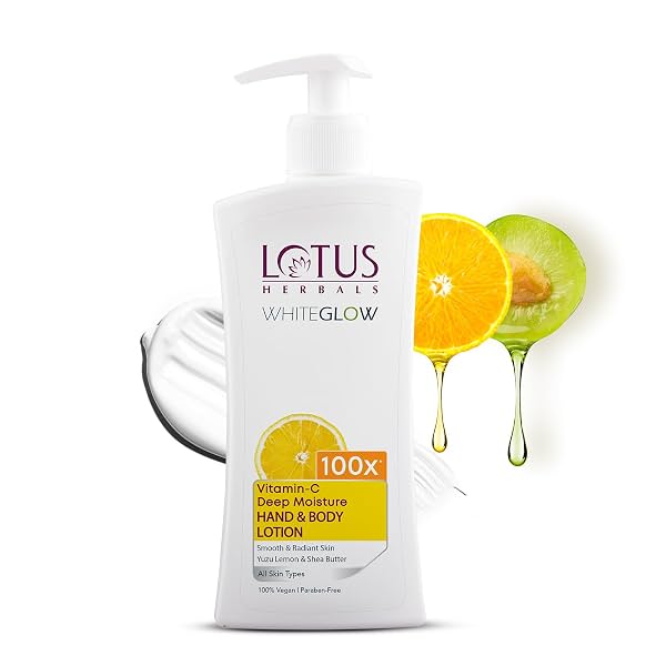 Lotus Herbals WhiteGlow Vitamin C Deep Moisture Hand & Body Lotion