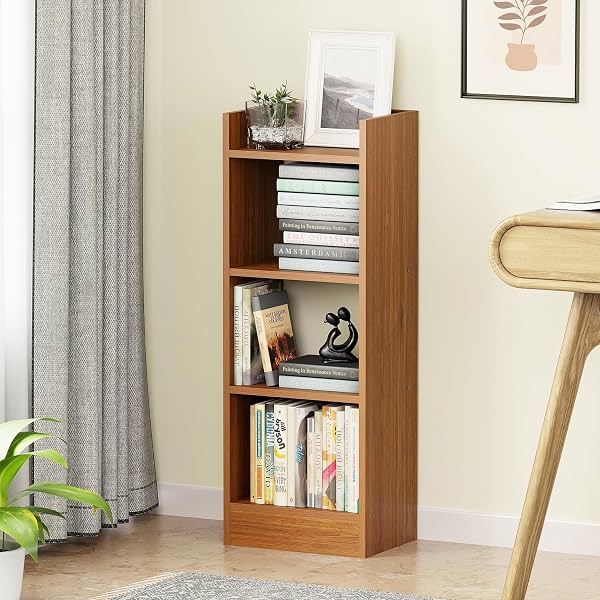 Lukzer 3 Layer Engineered Wood Multipurpose Rack
