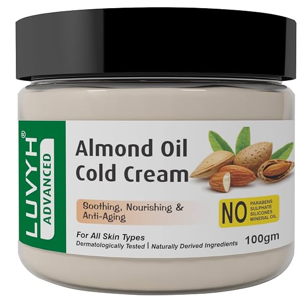 Luvyh Almond Oil Cold Cream & Winter Cream (100g)