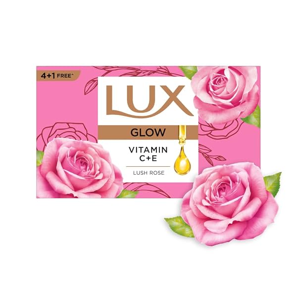 Lux Radiant Glow Bathing Soap 150g - Pack of 5