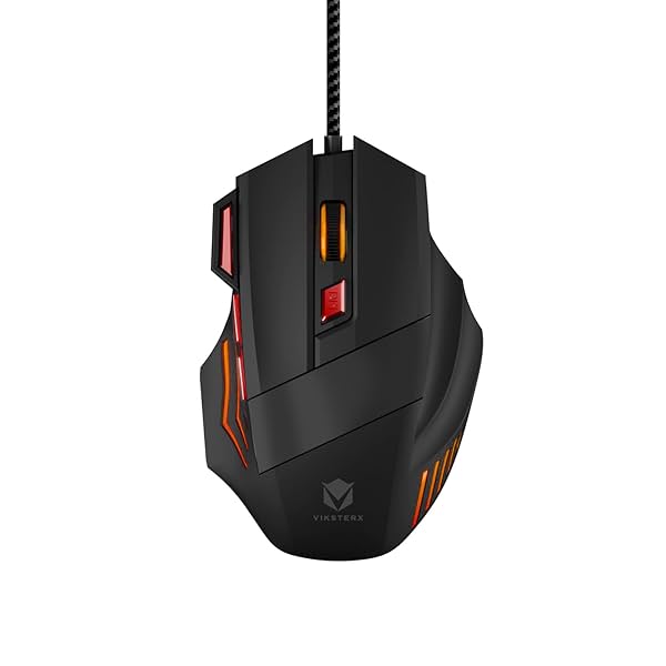M190 Wired Gaming Mouse with high Precision sensors Multi Colour LED Lighting