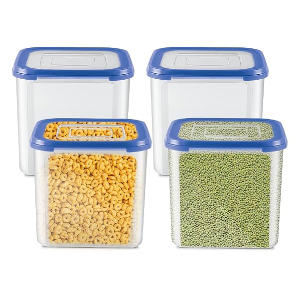 MILTON 4.13 Litre Plastic Storage Container Set of 4