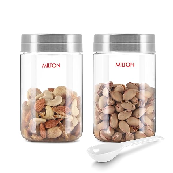 MILTON Airtight Food Grade Modular Plastic Container 750ml Set of 2