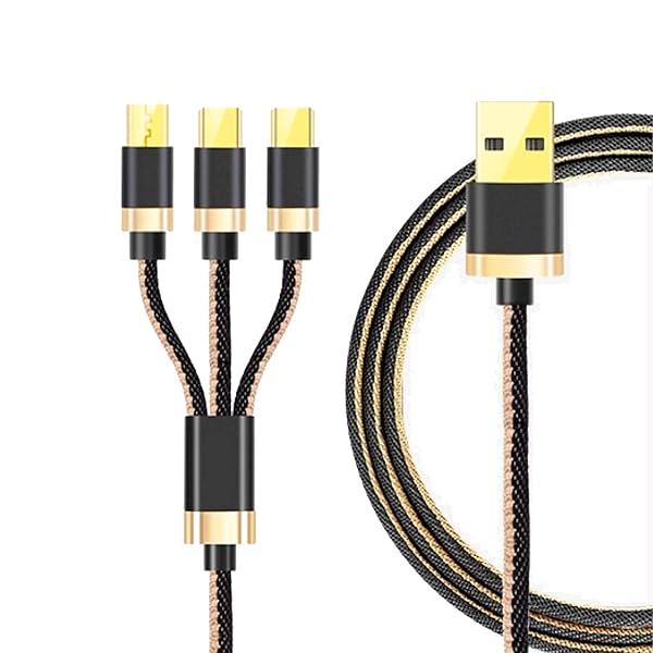 MKU3I1 Braided Multi Charging Cable Multiple