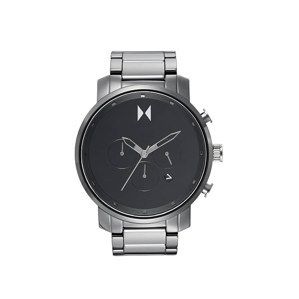MVMT Ceramic Chrono Analog Black Dial Men Watch-28000253-D, Black Band