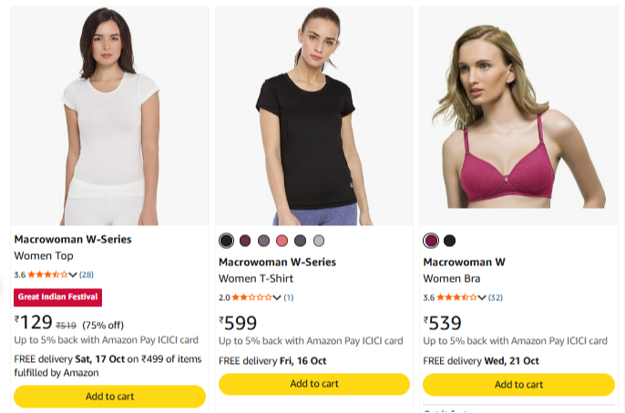 Macrowoman at up to 85% Discount