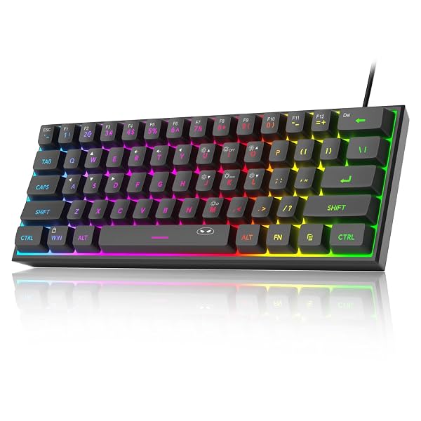 MageGee Mini 60% Gaming Keyboard