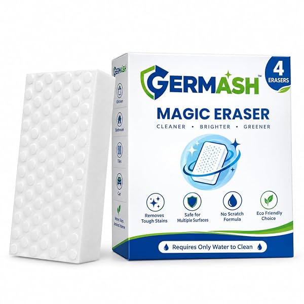 Magic Eraser | Pack of 4 | No Scratch Multi-Surface Cleaning Sponge