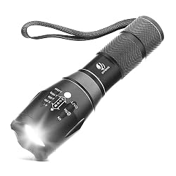 Magicwand Rechargeable Led Zoom Flash Torch Light with Universal Battery Charger & Box