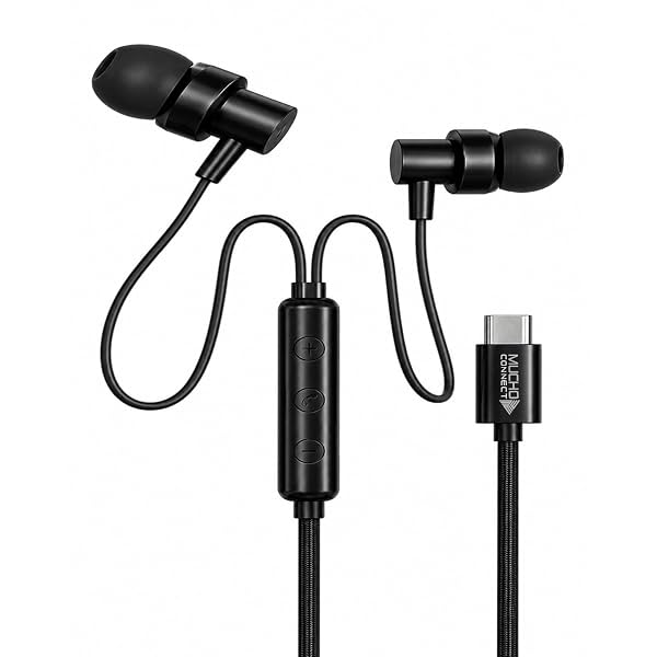 Magnetic Wired Type C Headphones