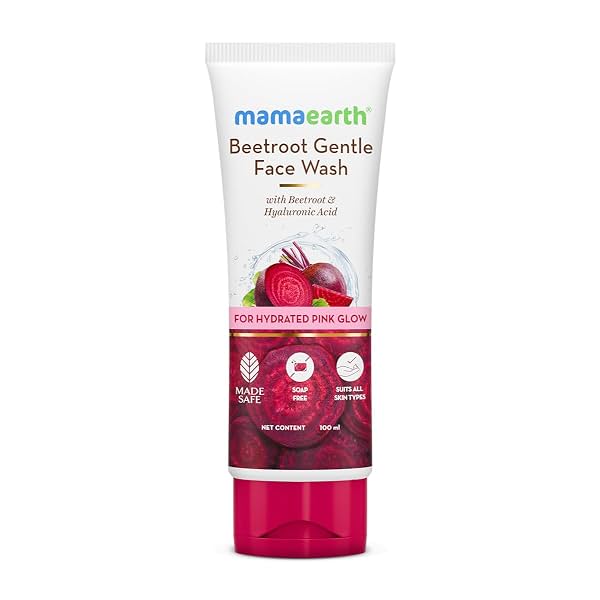 Mamaearth Beetroot Gentle Face Wash, 100ml