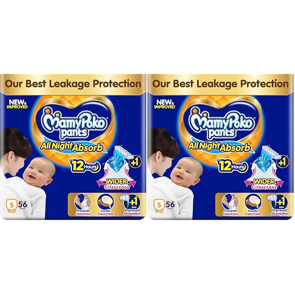 MamyPoko New Pants All Night Absorb|Pant Style Baby Diapers Small Size(S)