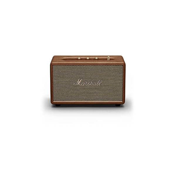 Marshall Acton III 60 W Bluetooth Powered Home Speaker, Brown